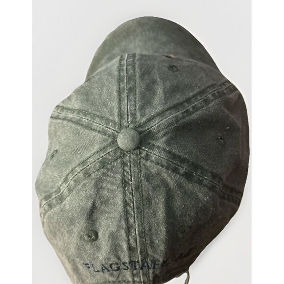 ECO Reptile Shirts Flagstaff Arizona Roadrunner Ball Cap Hat Green Adjustable - Picture 5 of 7